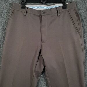 Footjoy Pants‎ Mens 34x31 Grey Performance Chino Golf Polyester Spandex